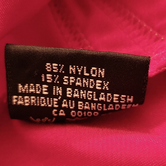 Sportek red one piece swimsuit - Picture 4 of 5